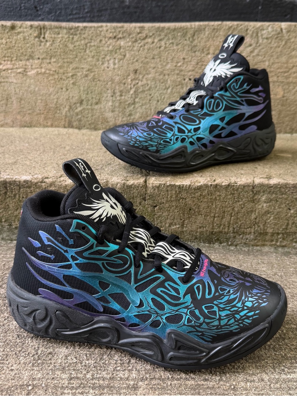 Puma LaMelo Ball MB.04 Reflections Youth Kids’ Athletic Shoes Size 6 311316-01